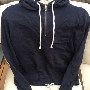 Women’s J.Crew Quarter Zip Pullover Sweatshirt